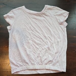Athleta Pink Relaxed Short Sleeve Tee